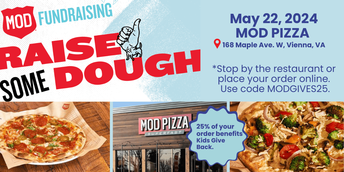 Mod Pizza Fundraiser May 22, 2024