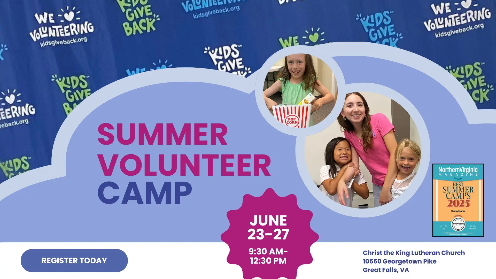 Summer Volunteer Camp, June 23-27